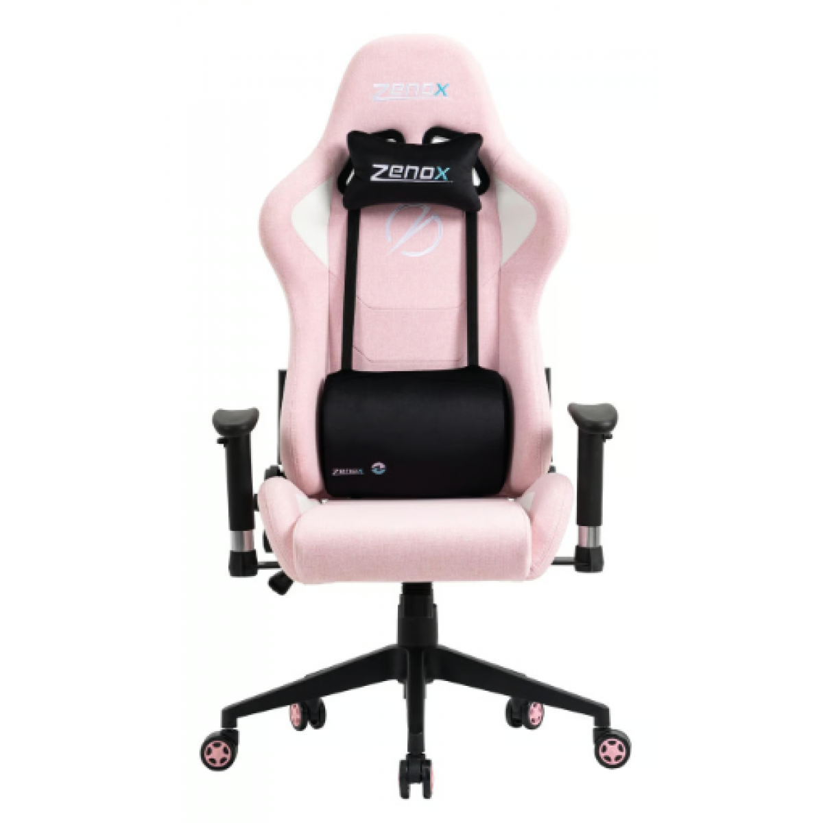 Zenox 水星Mk-2 布面電競椅 (粉色) (Z-5223-FPK)